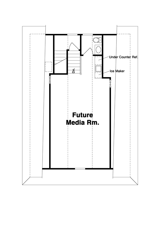 Recreation Room image of Hemingway House Plan